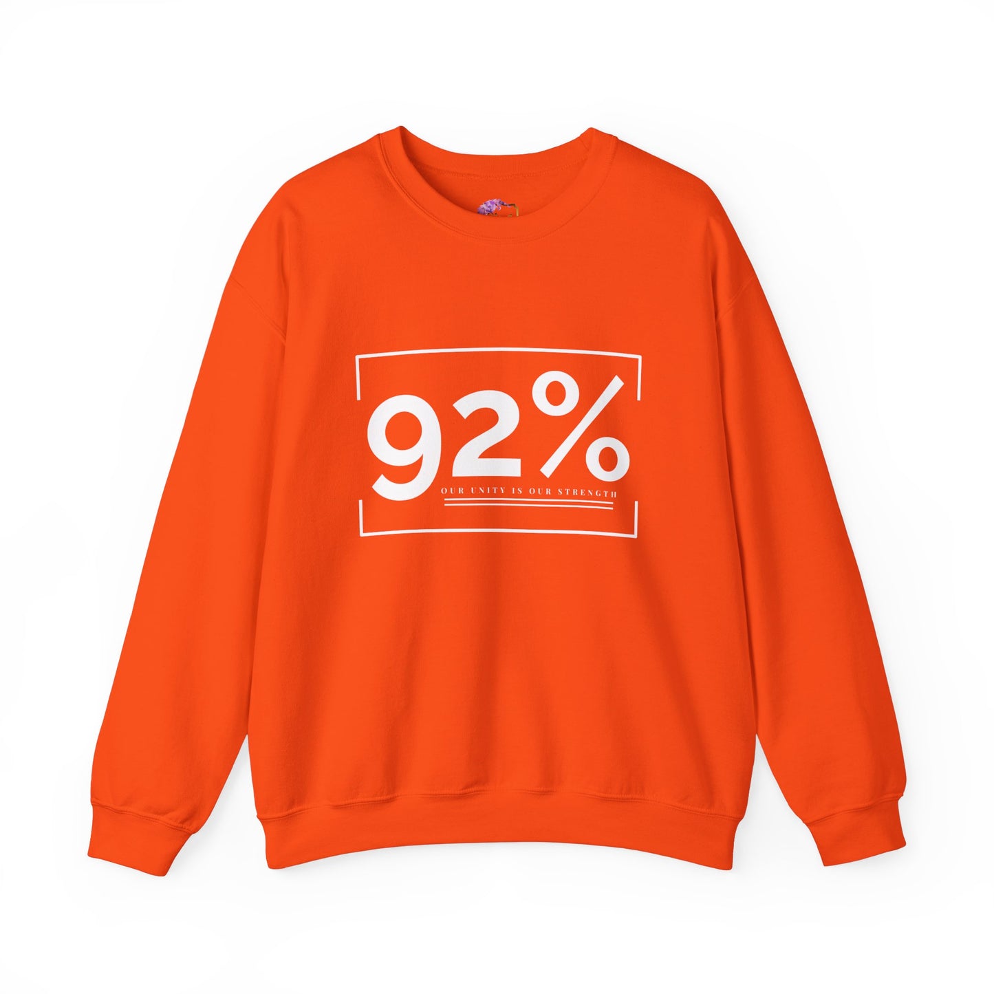 92% Women Crewneck Sweatshirt