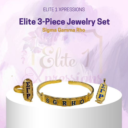 Elite 3-Piece Jewelry Set ~ Sigma Gamma Rho