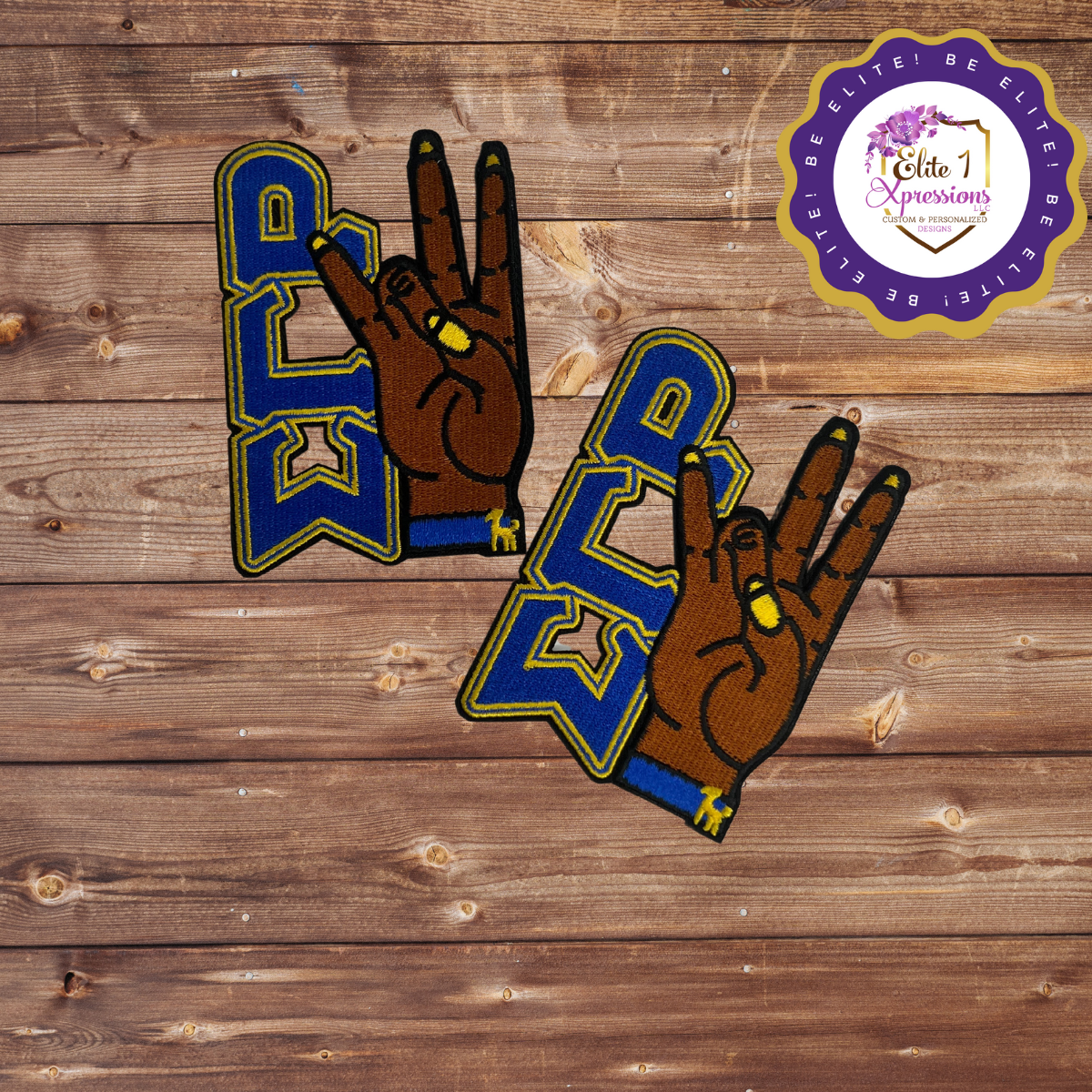 (SGRHO) Iron on/Sew on Patches, Embroidered Patch