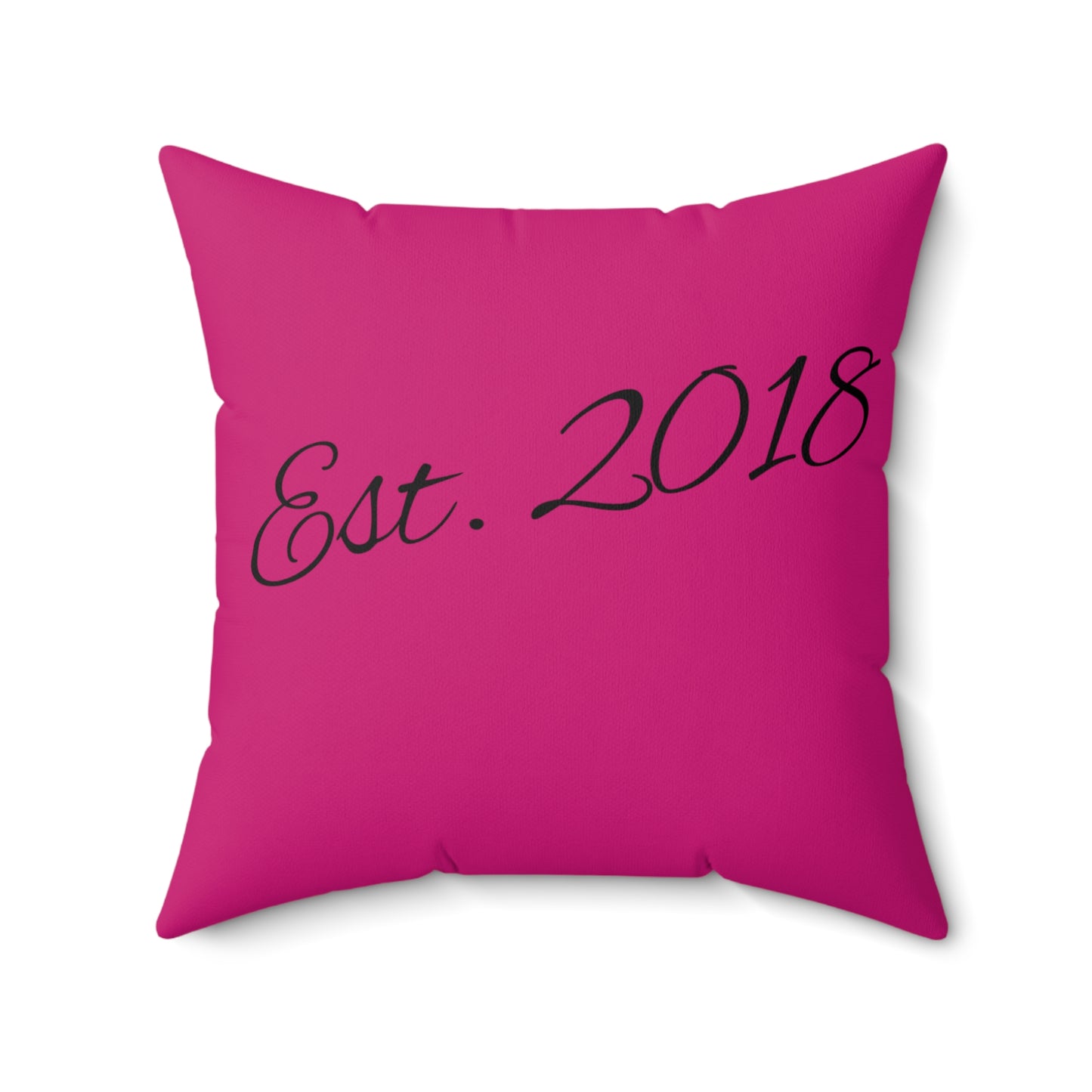 Zeta Epsilon Pi Square Pillow