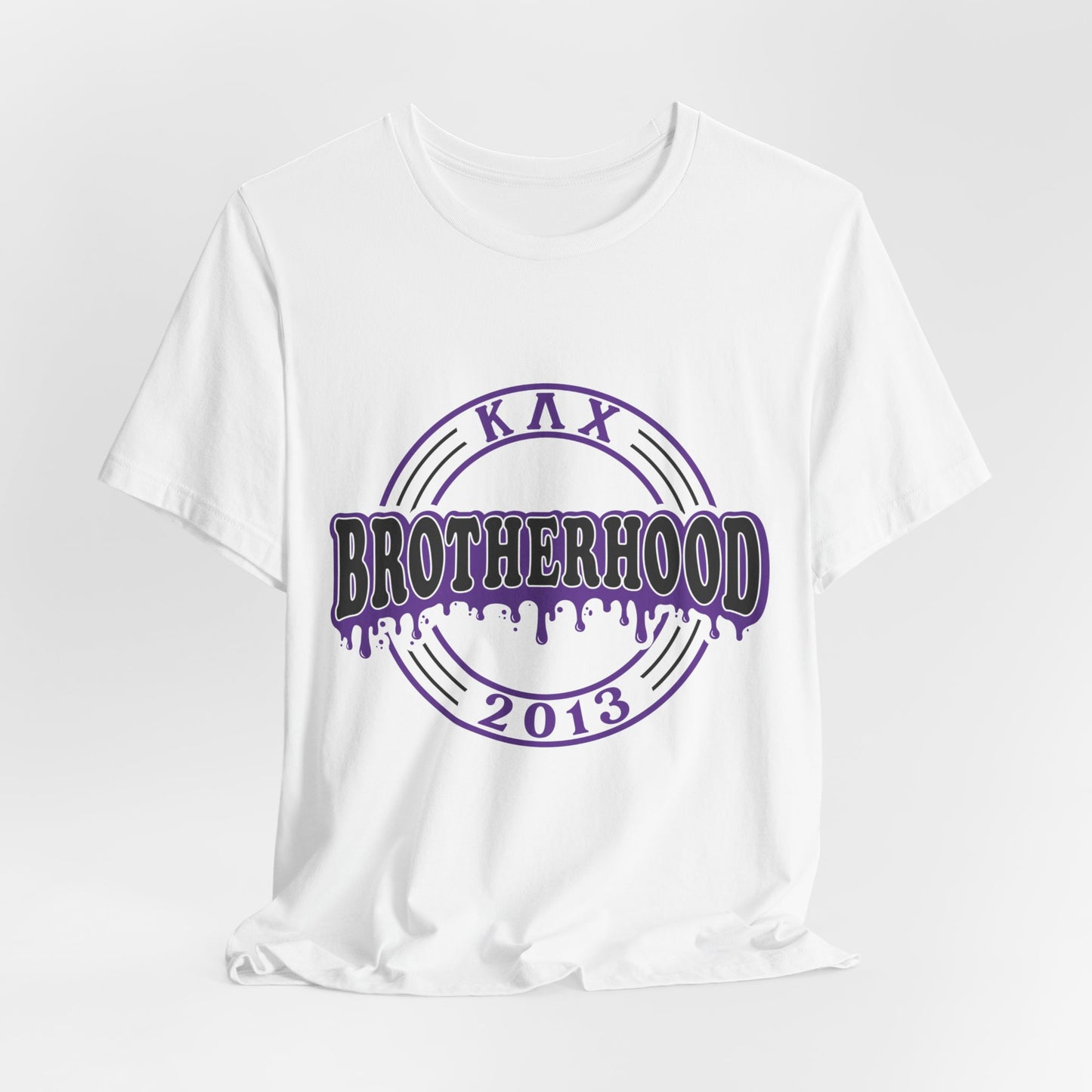 KLC Brotherhood Circle (Purple Circle) Unisex Jersey Short Sleeve Tee