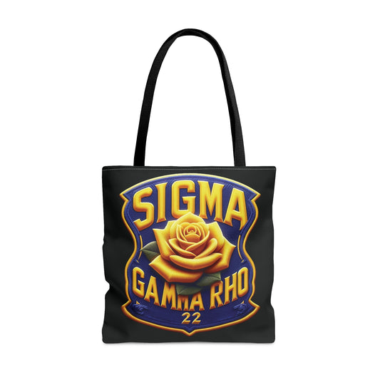 SGRHO "Rose" Tote Bag (Black)