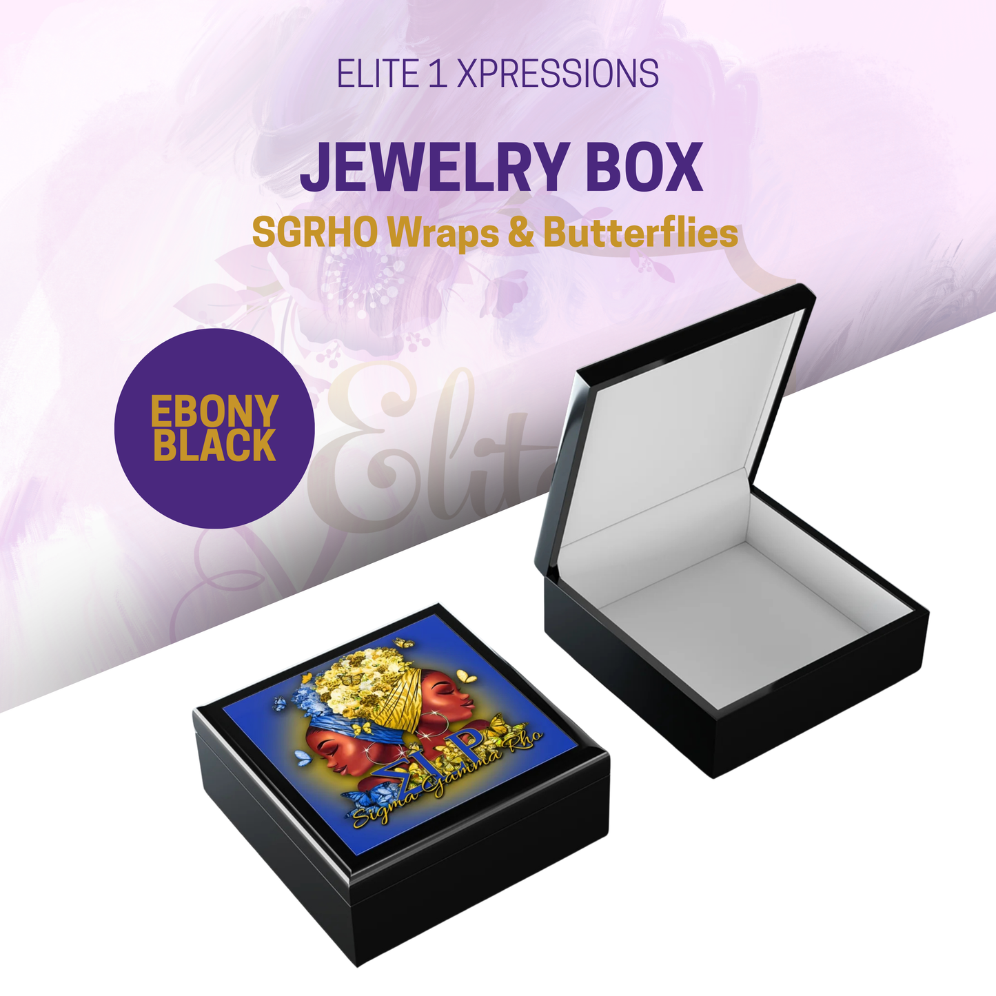 Jewelry Box ~ SGRHO Wraps & Butterflies