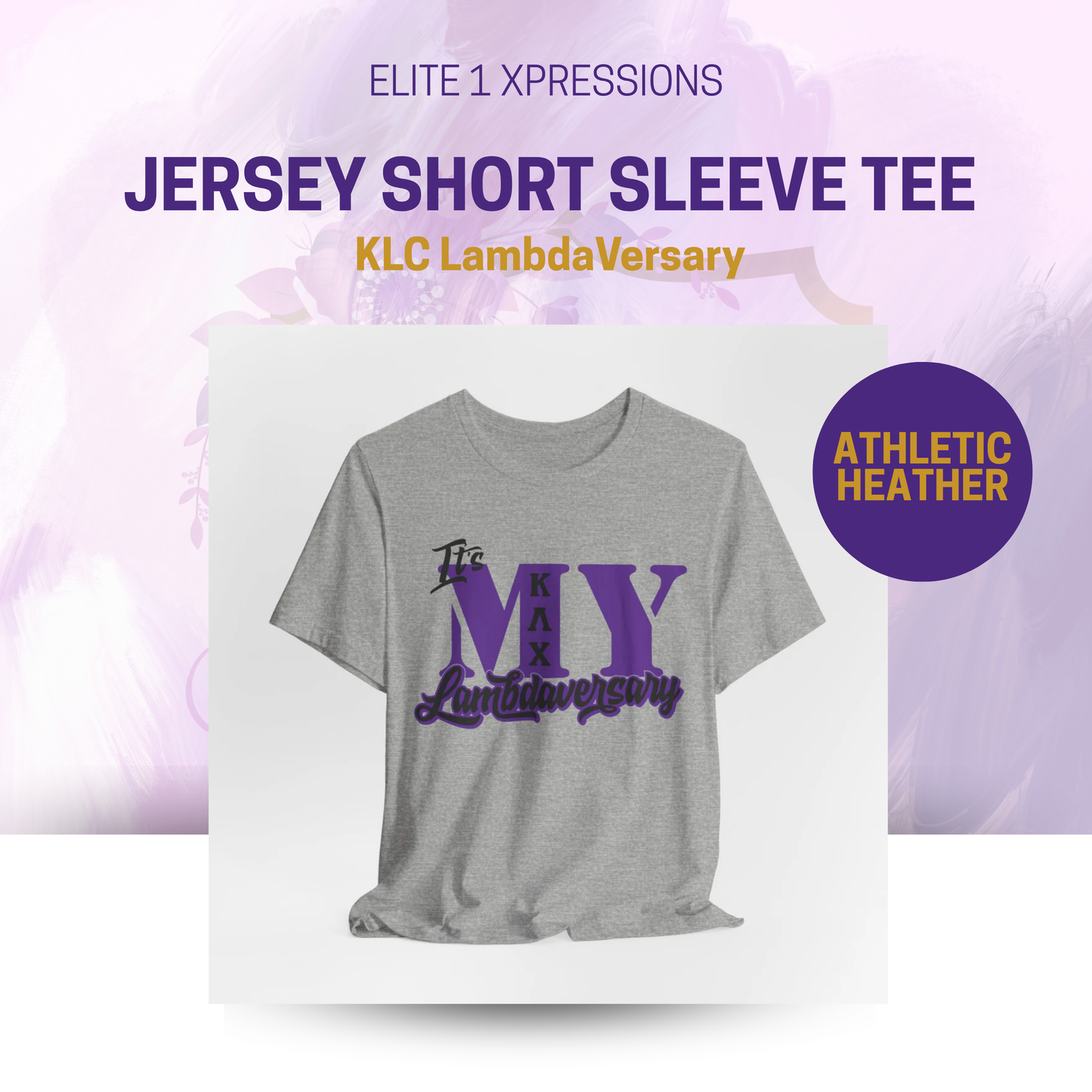 KLC LambdaVersary Unisex Jersey Short Sleeve Tee