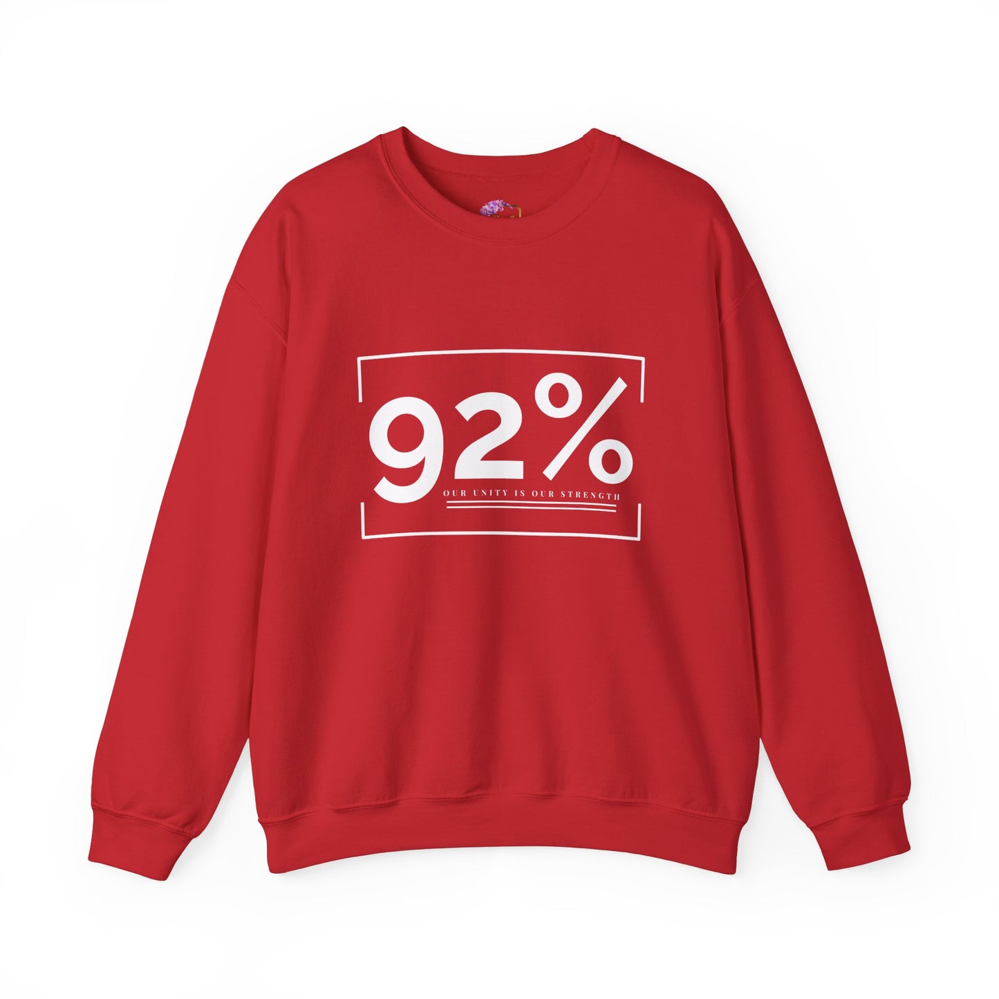 92% Women Crewneck Sweatshirt