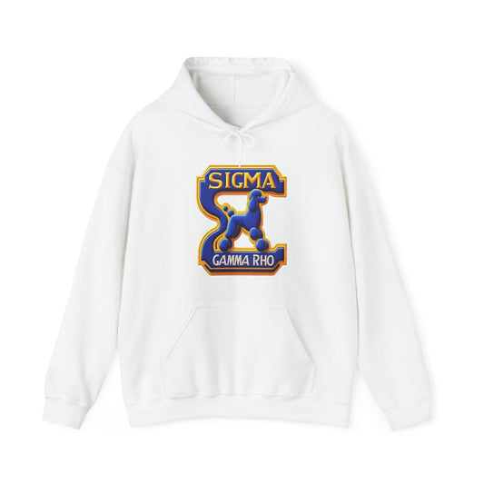 SGRHO "Greek Poodle" Hooded Sweatshirt