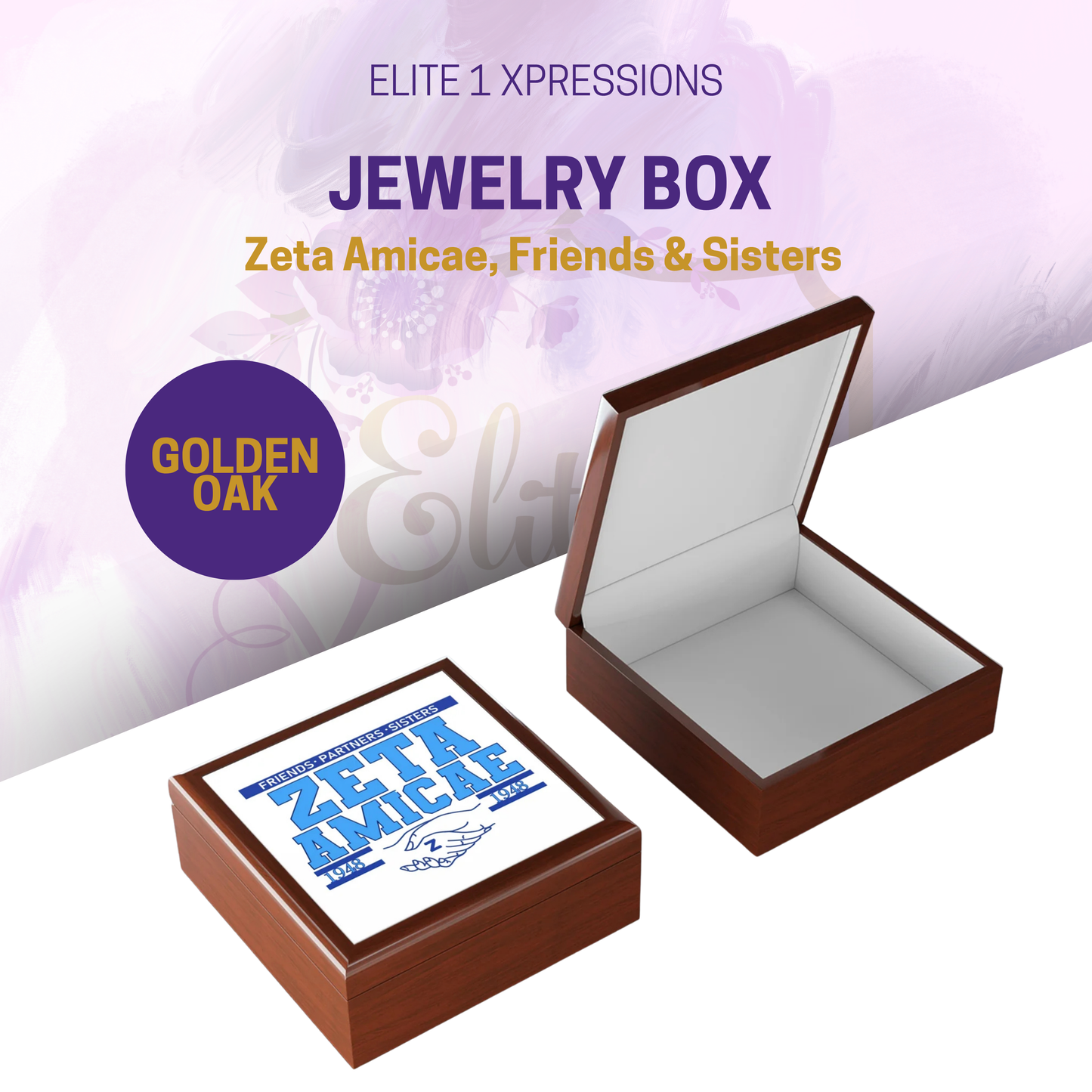 Jewelry Box - Zeta Amicae , Friends & Sisters