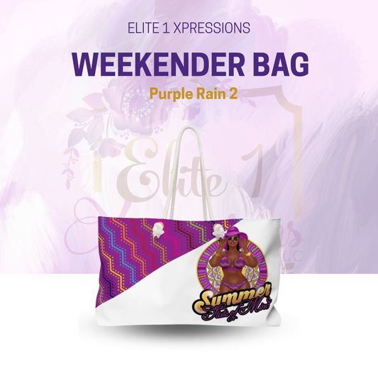 Purple Rain 2 Weekender Bag
