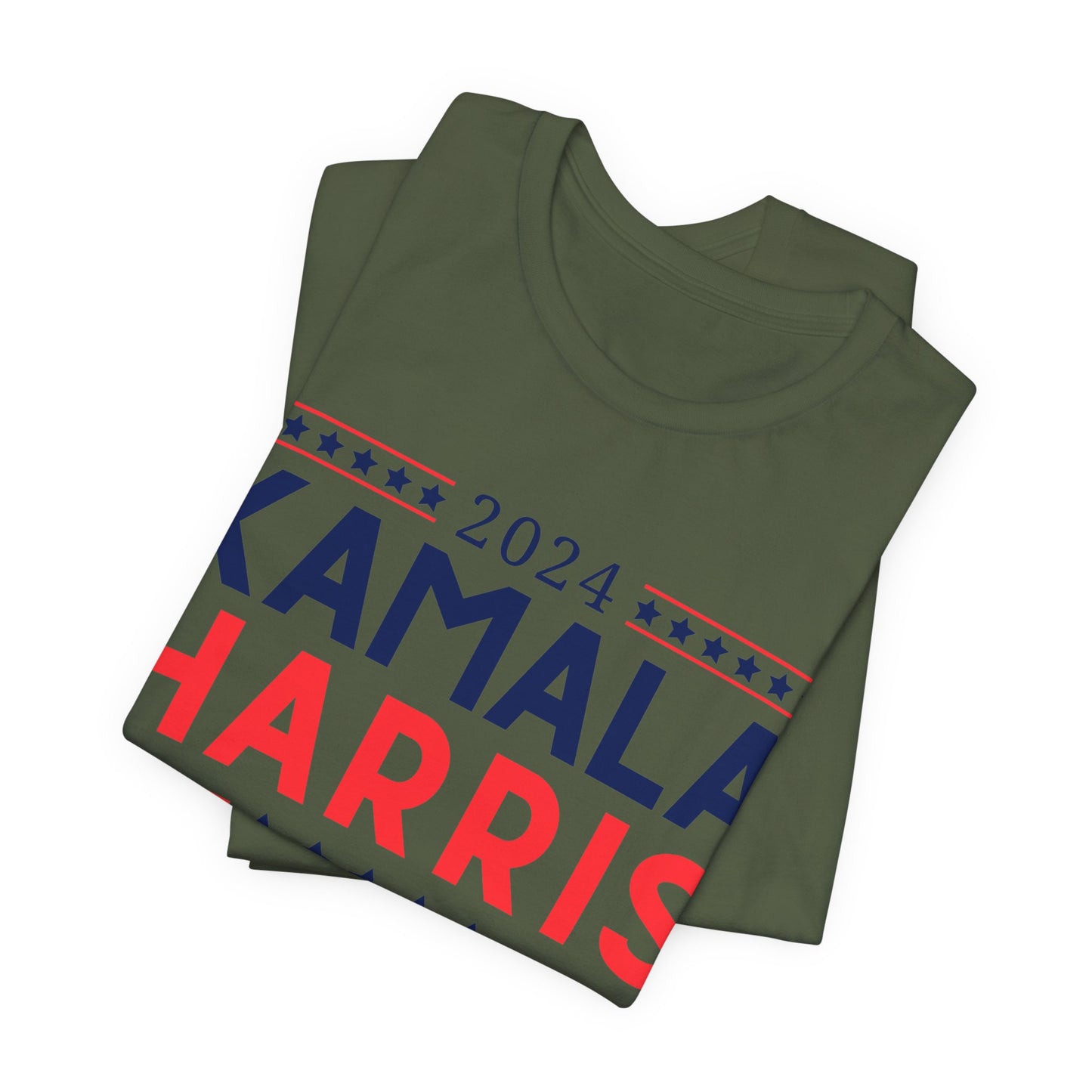 Kamala Harris "Let's Finish the Job" v2 ~ Unisex Jersey Short Sleeve Tee