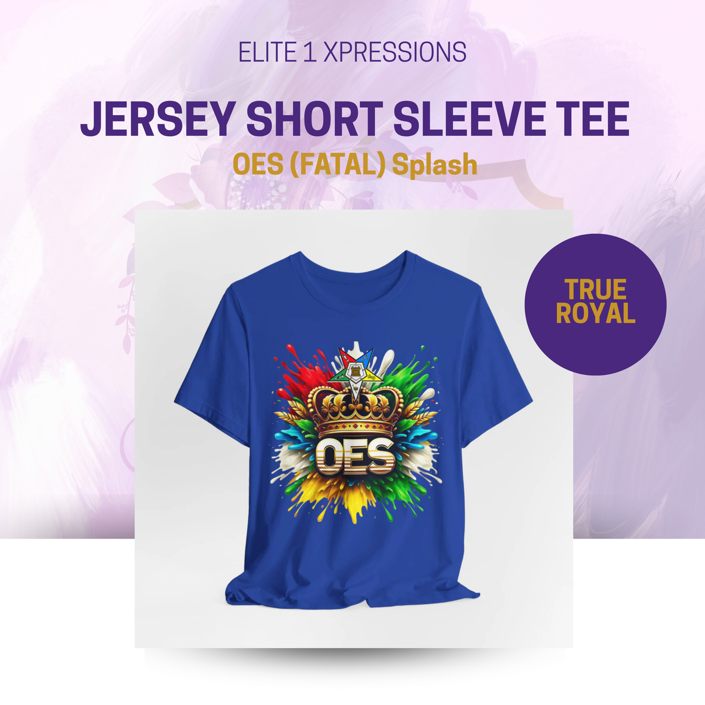 OES (FATAL) Splash Unisex Jersey Short Sleeve Tee