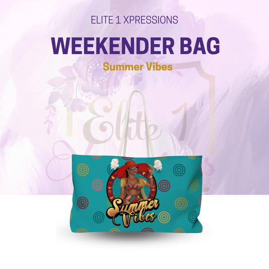 Summer Vibes Weekender Bag