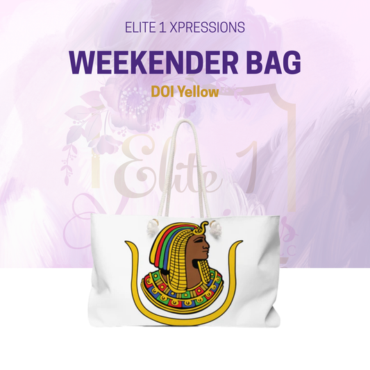 DOI Yellow Weekender Bag
