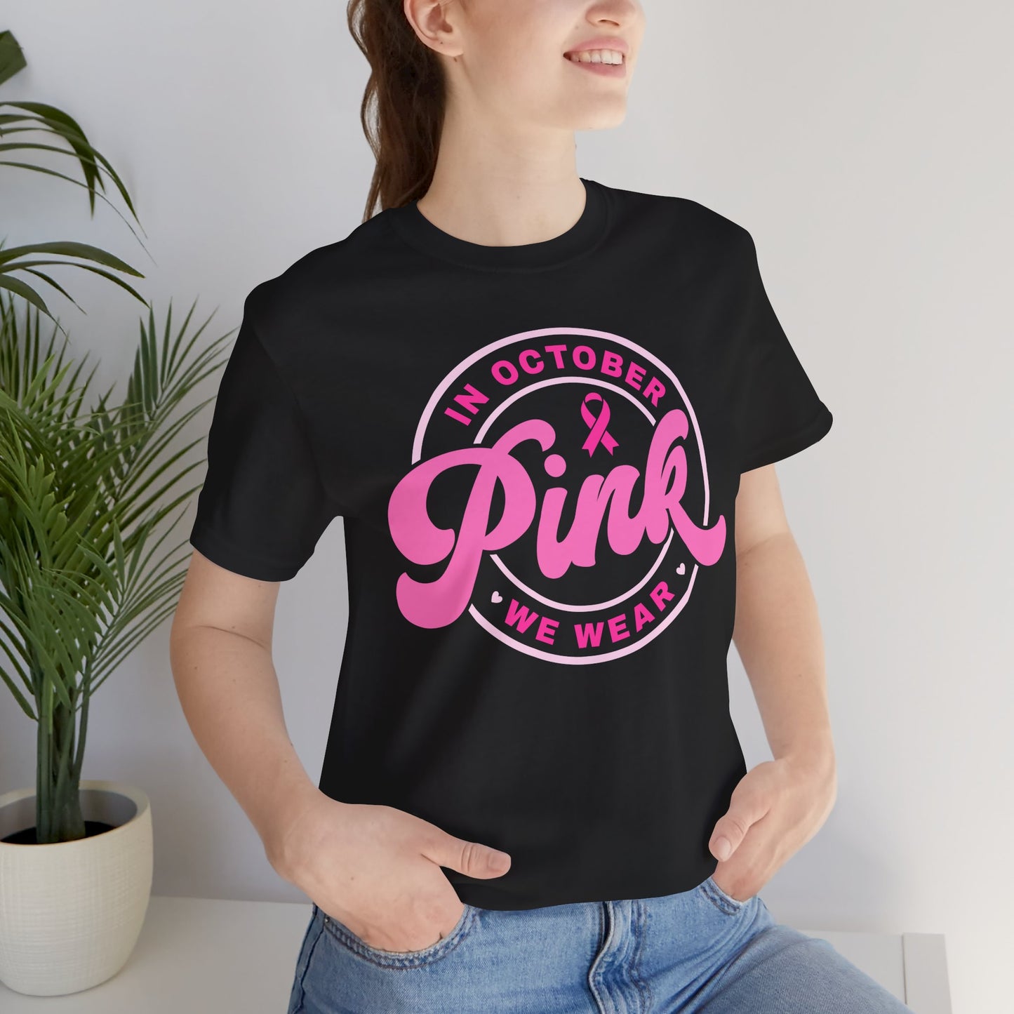 Pink in October ~ Jersey Tee