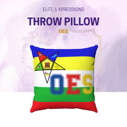 OES Throw Pillow