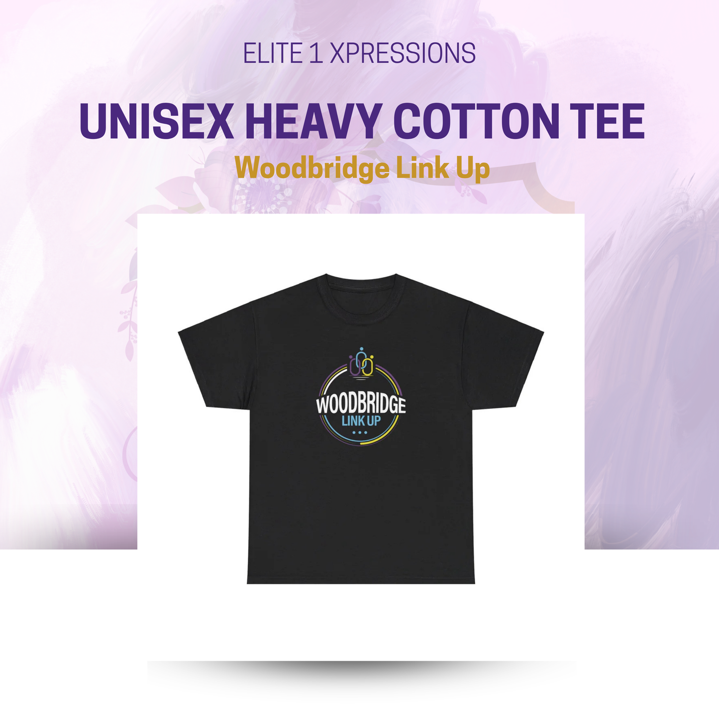 Woodbridge Link Up ~ Unisex Heavy Cotton Tee