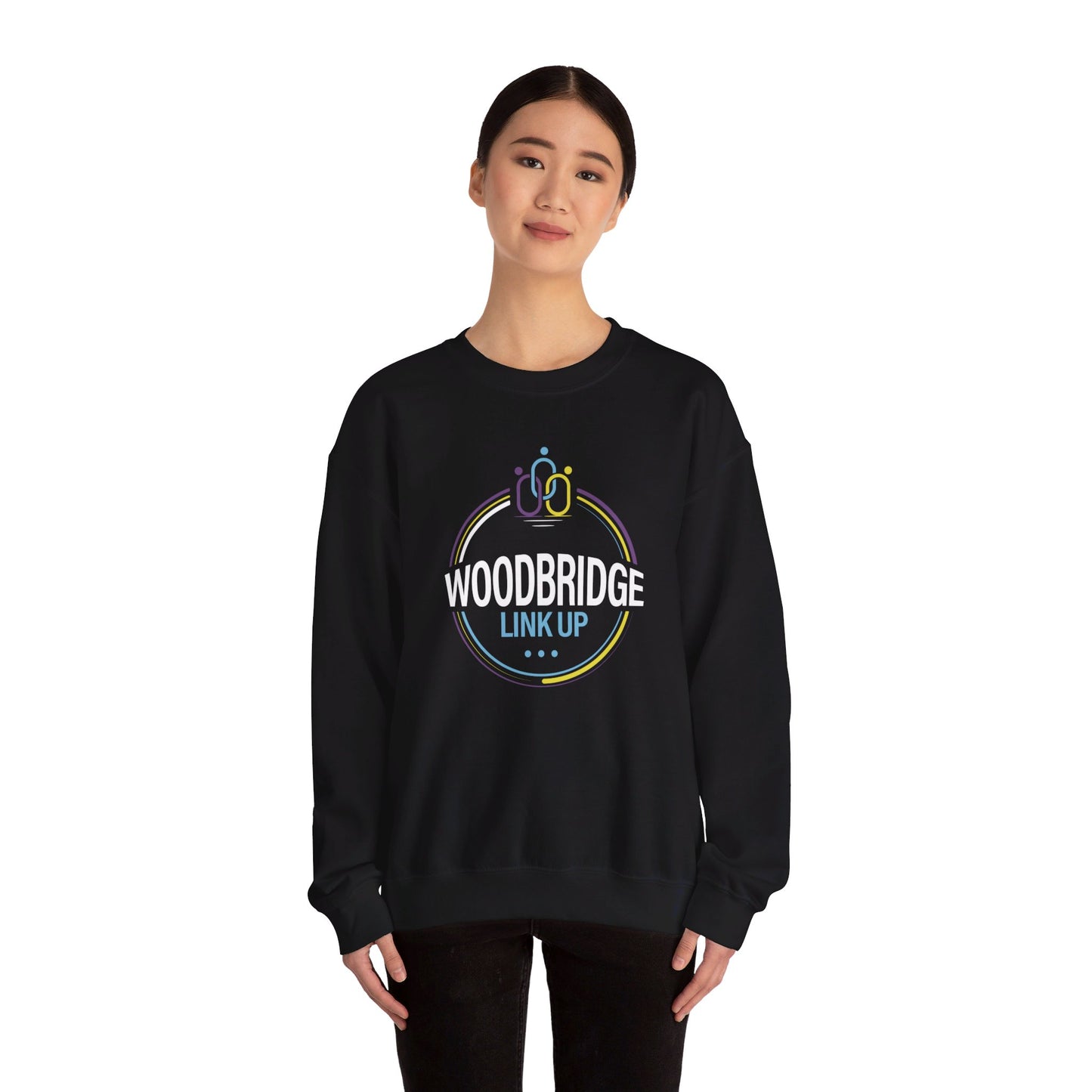 Woodbridge Link Up ~ Unisex Heavy Blend™ Crewneck Sweatshirt