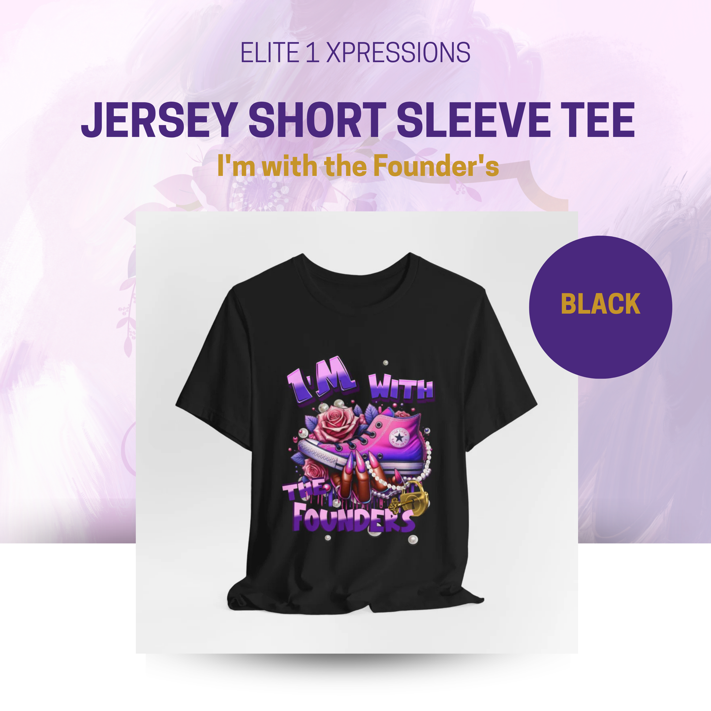 I'm with the Founder's ~ Unisex Jersey Short Sleeve Tee