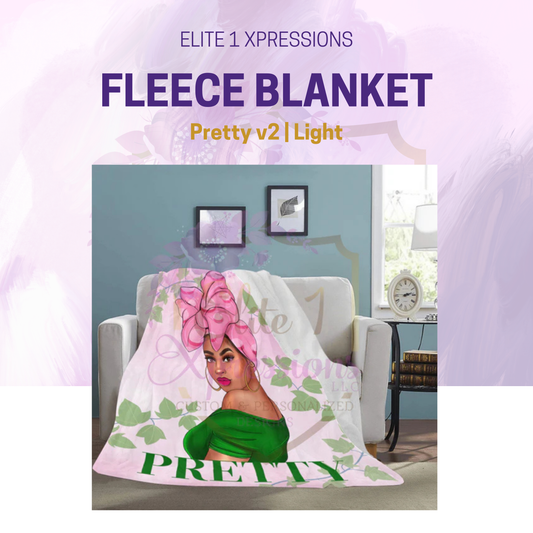 Pretty v2 Fleece Blanket
