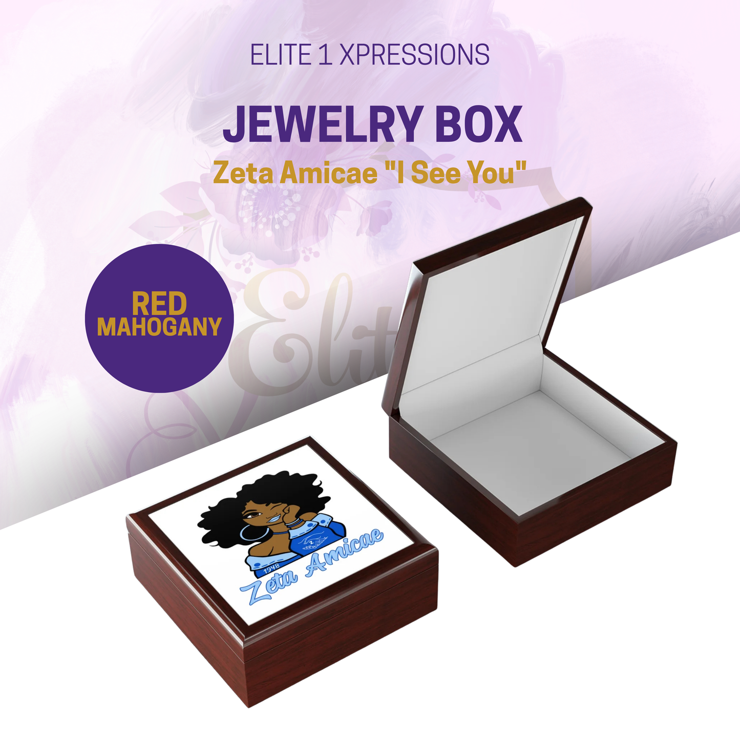 Jewelry Box - Zeta Amicae "I See You"