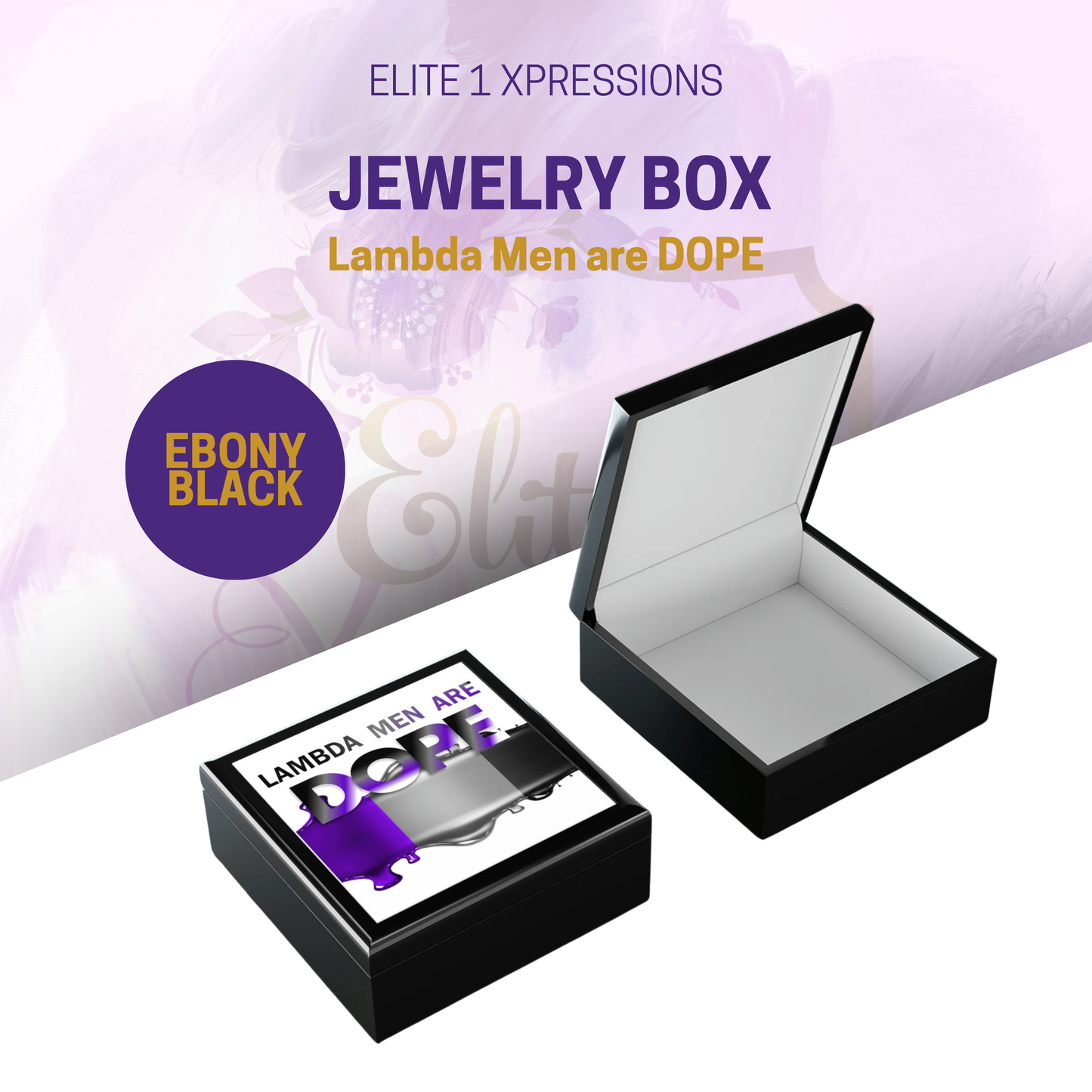 Jewelry Box - Lambda Men are DOPE
