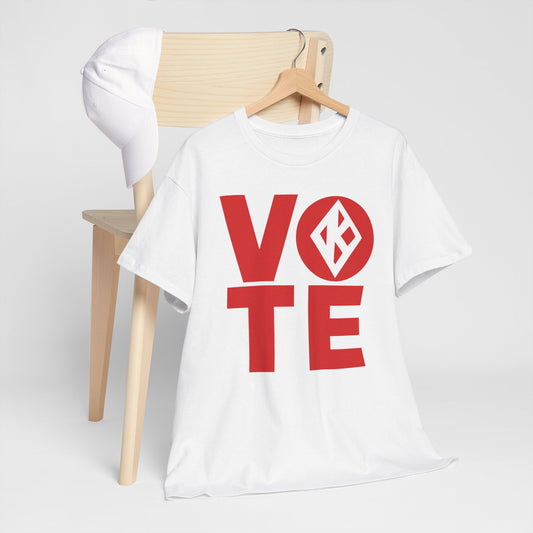 VOTE Kappa v2 Unisex Heavy Cotton Tee