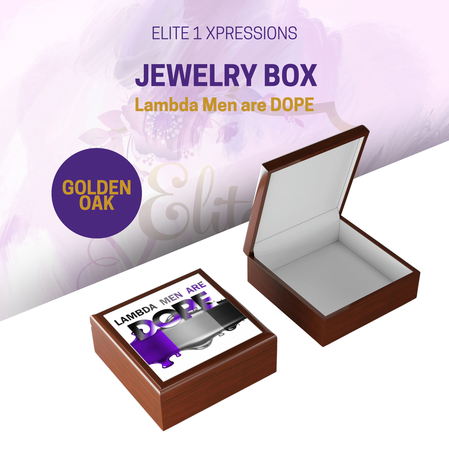Jewelry Box - Lambda Men are DOPE