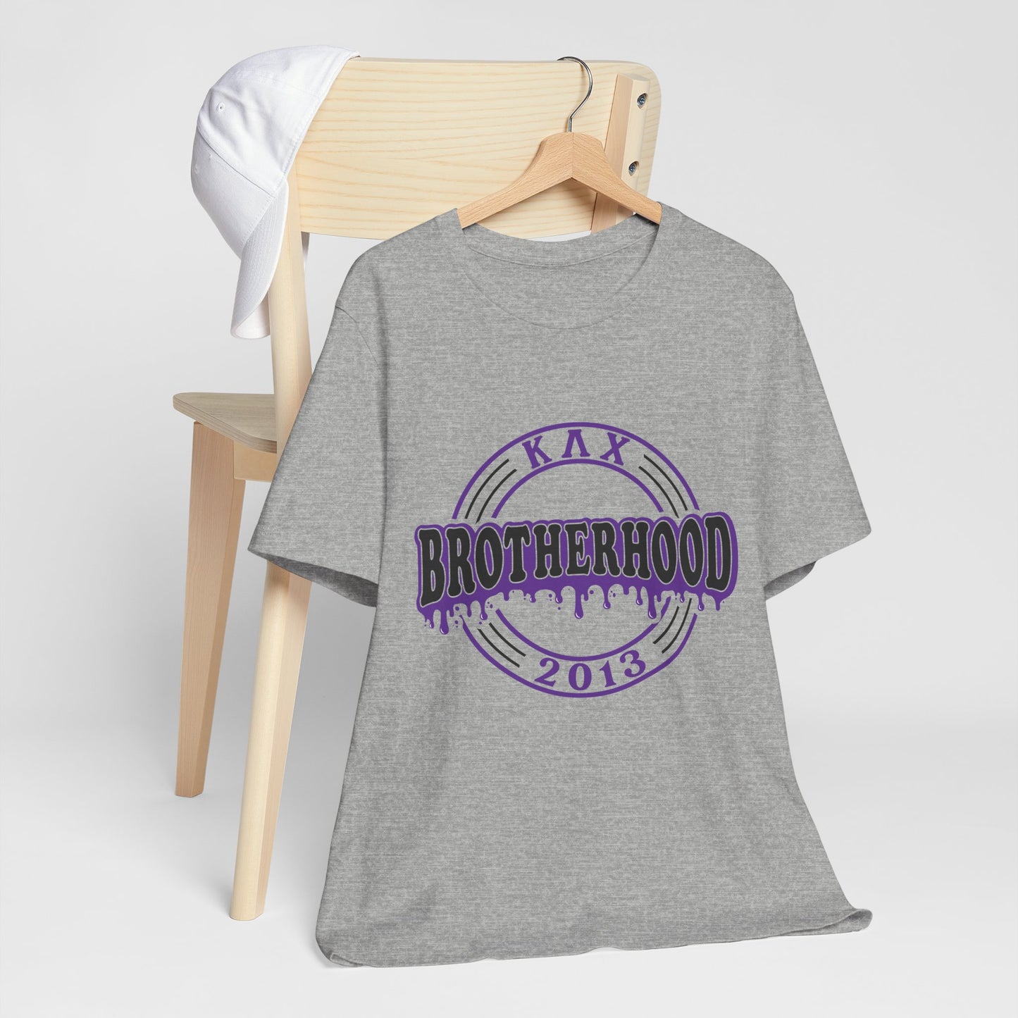 KLC Brotherhood Circle (Purple Circle) Unisex Jersey Short Sleeve Tee