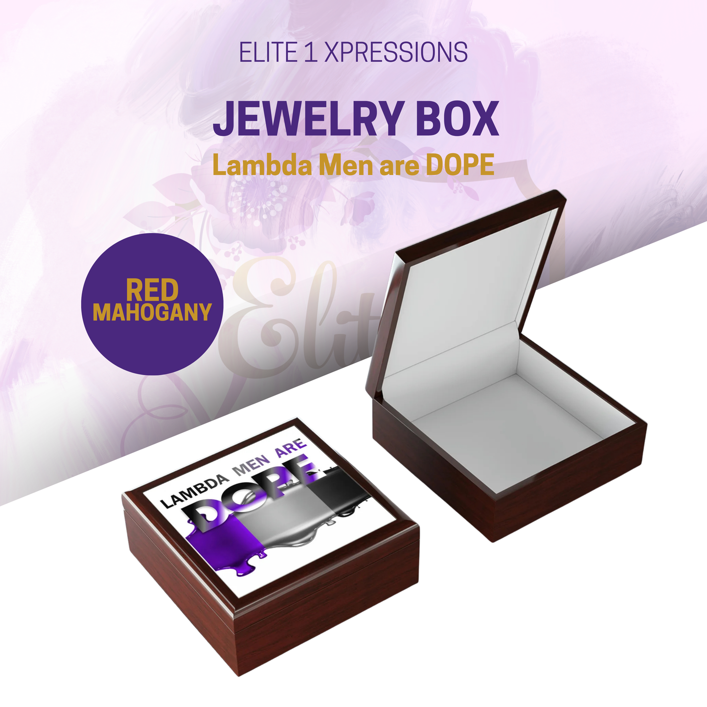 Jewelry Box - Lambda Men are DOPE