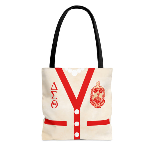 1913 Cardigan (White) Tote Bag