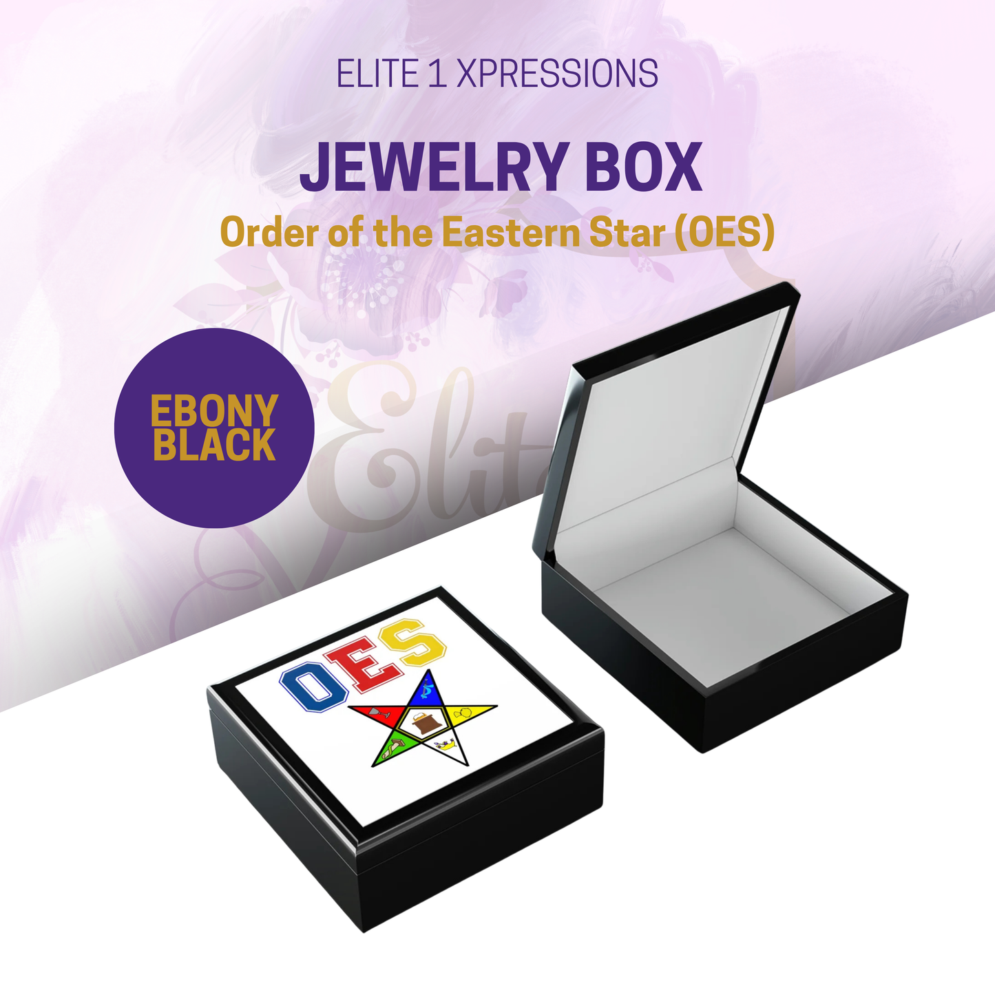 Jewelry Box - Order of the Eastern Star (OES)