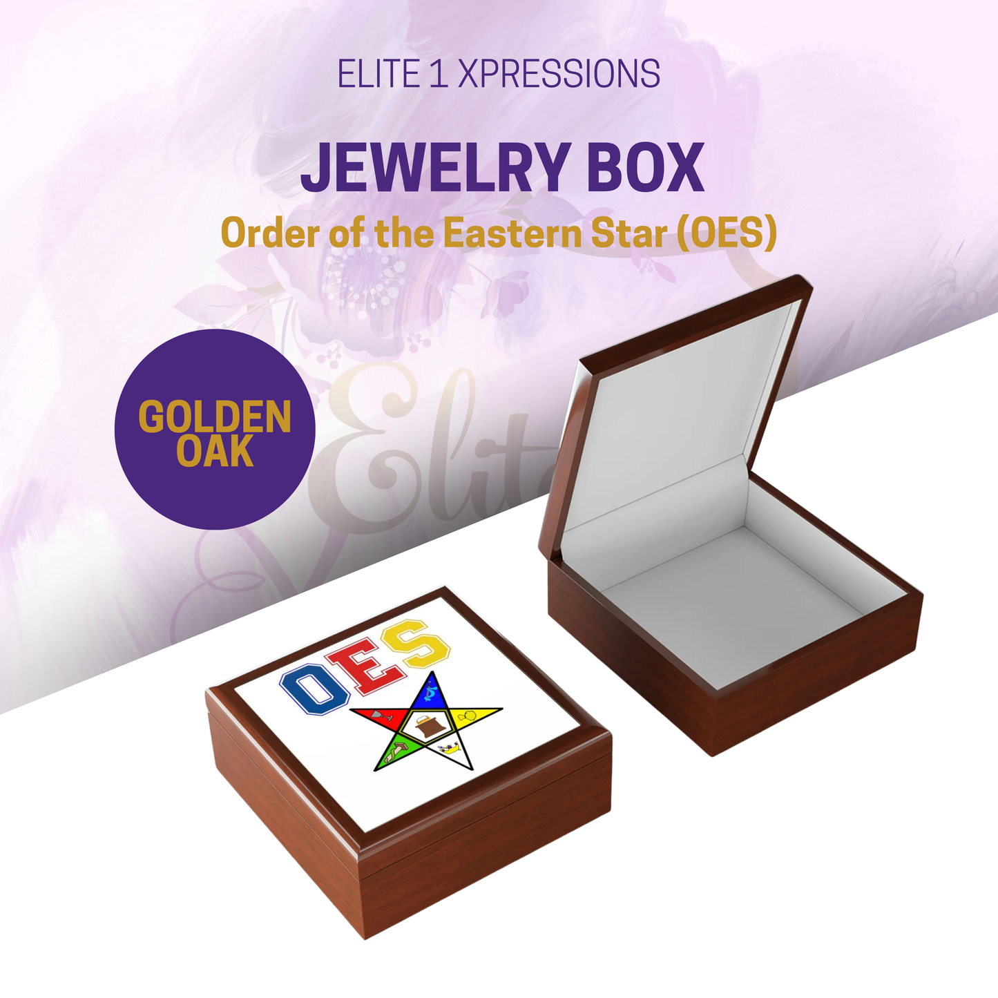 Jewelry Box - Order of the Eastern Star (OES)