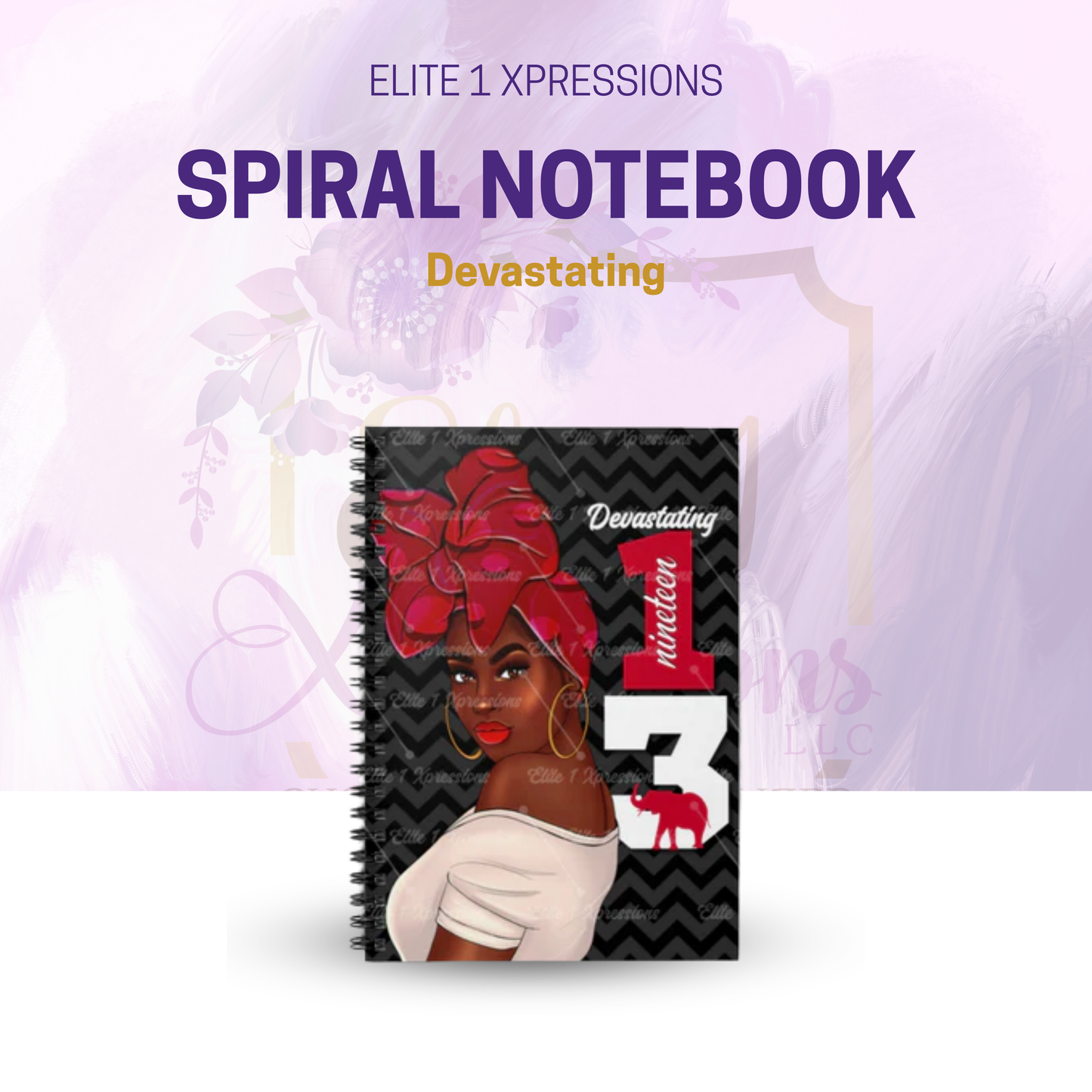 Devastating Spiral Notebook