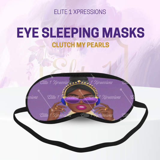 Clutch My Pearls Sleeping Mask
