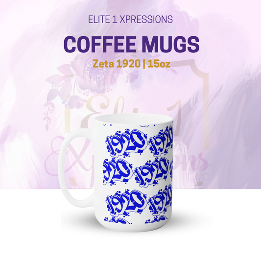 Zeta 1920 Ceramic Mug 15oz