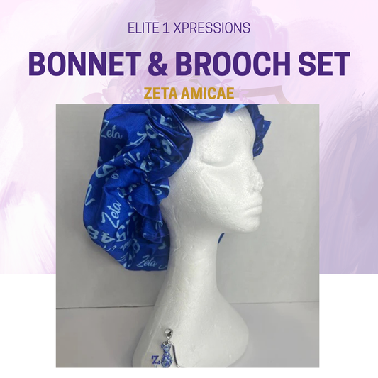Hair Bonnet (Satin) - Zeta Phi Beta