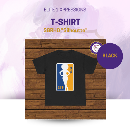 SGRHO "Silhoutte" T-Shirt (Black & Blue)