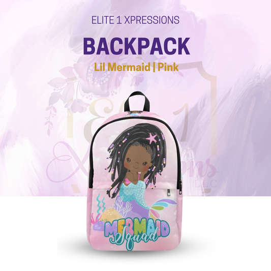 Lil Mermaid (Pink) Backpack