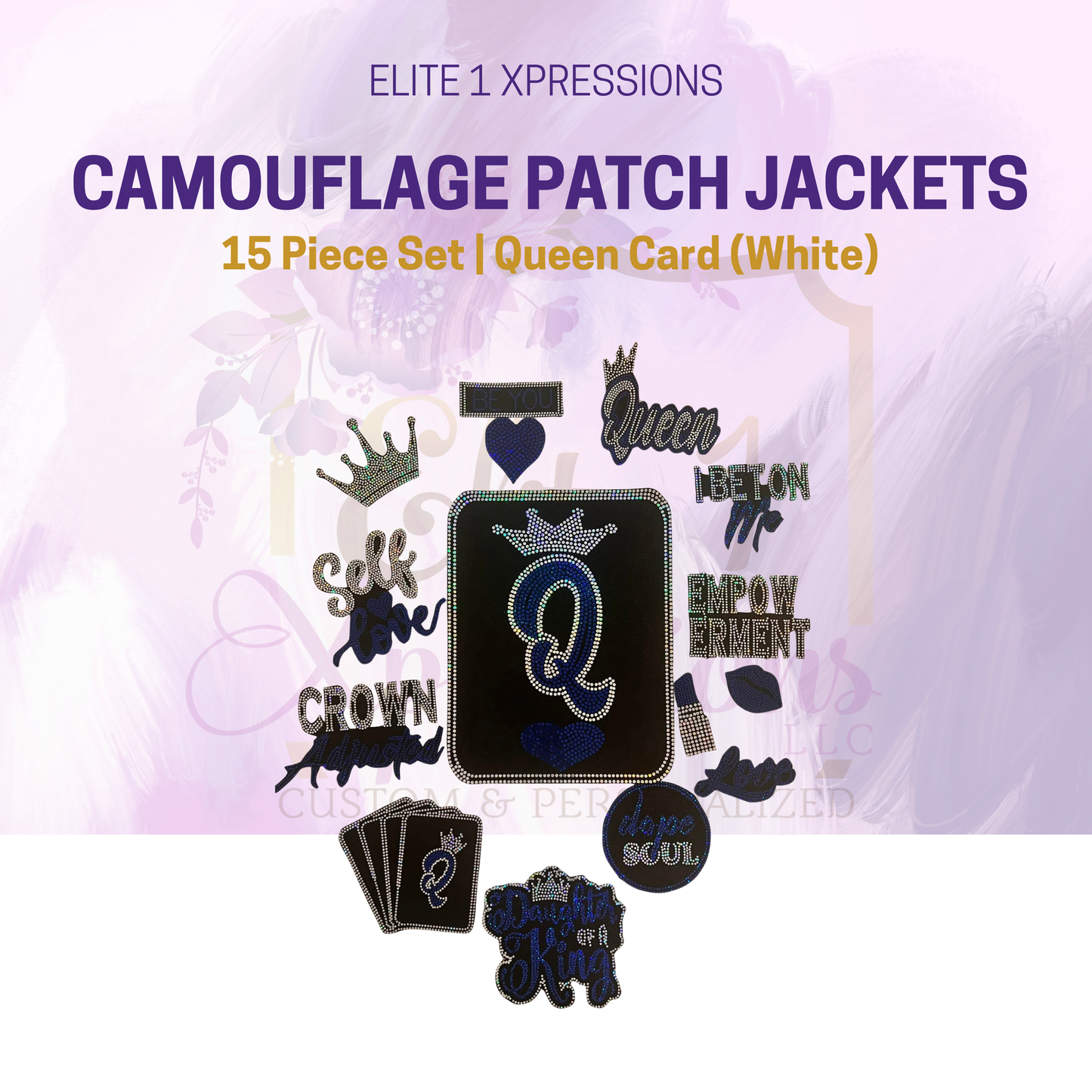 Camouflage Patched Jacket ~ 15 Piece Set