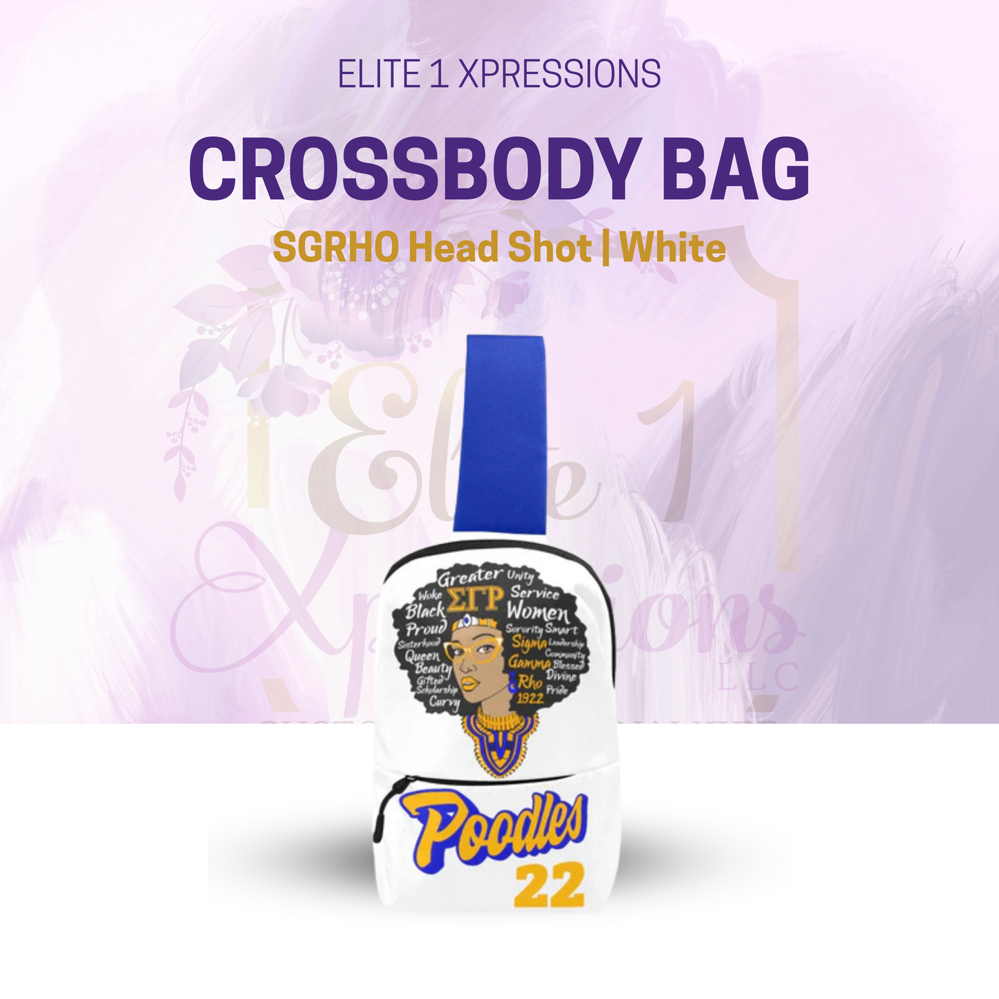 SGRHO Head Shot Crossbody Bag