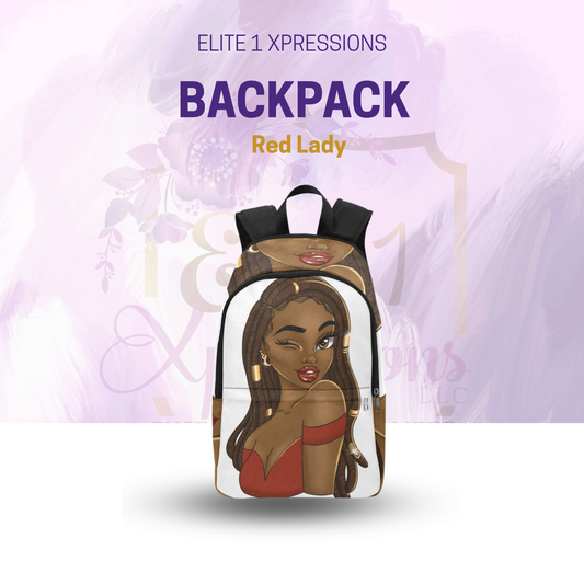 Red Lady Backpack