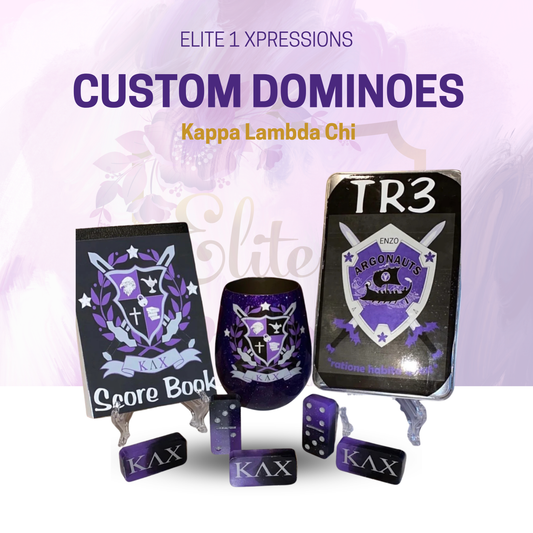 Custom Dominoes - Kappa Lambda Chi