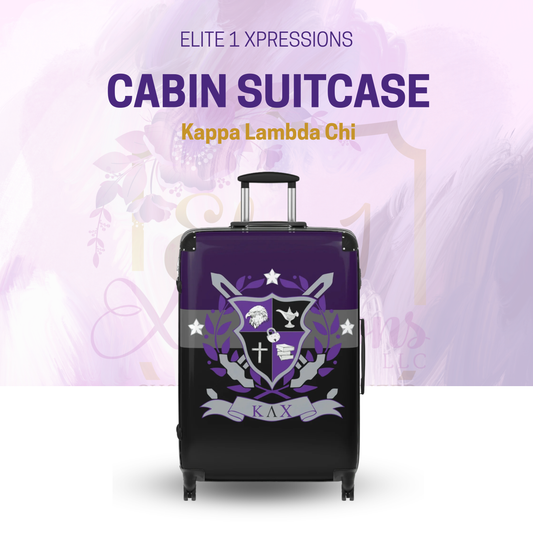 Kappa Lambda Chi (KLC) Luggage Cover