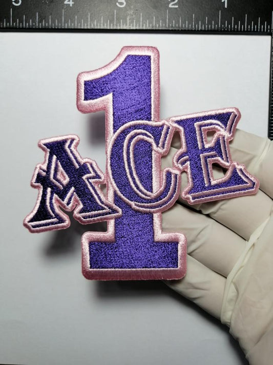 (KEY) Iron on/Sew on Number Patches, Embroidered Patch