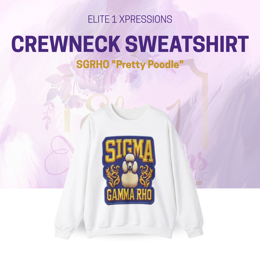SGRHO "Pretty Poodle" Crewneck Sweatshirt
