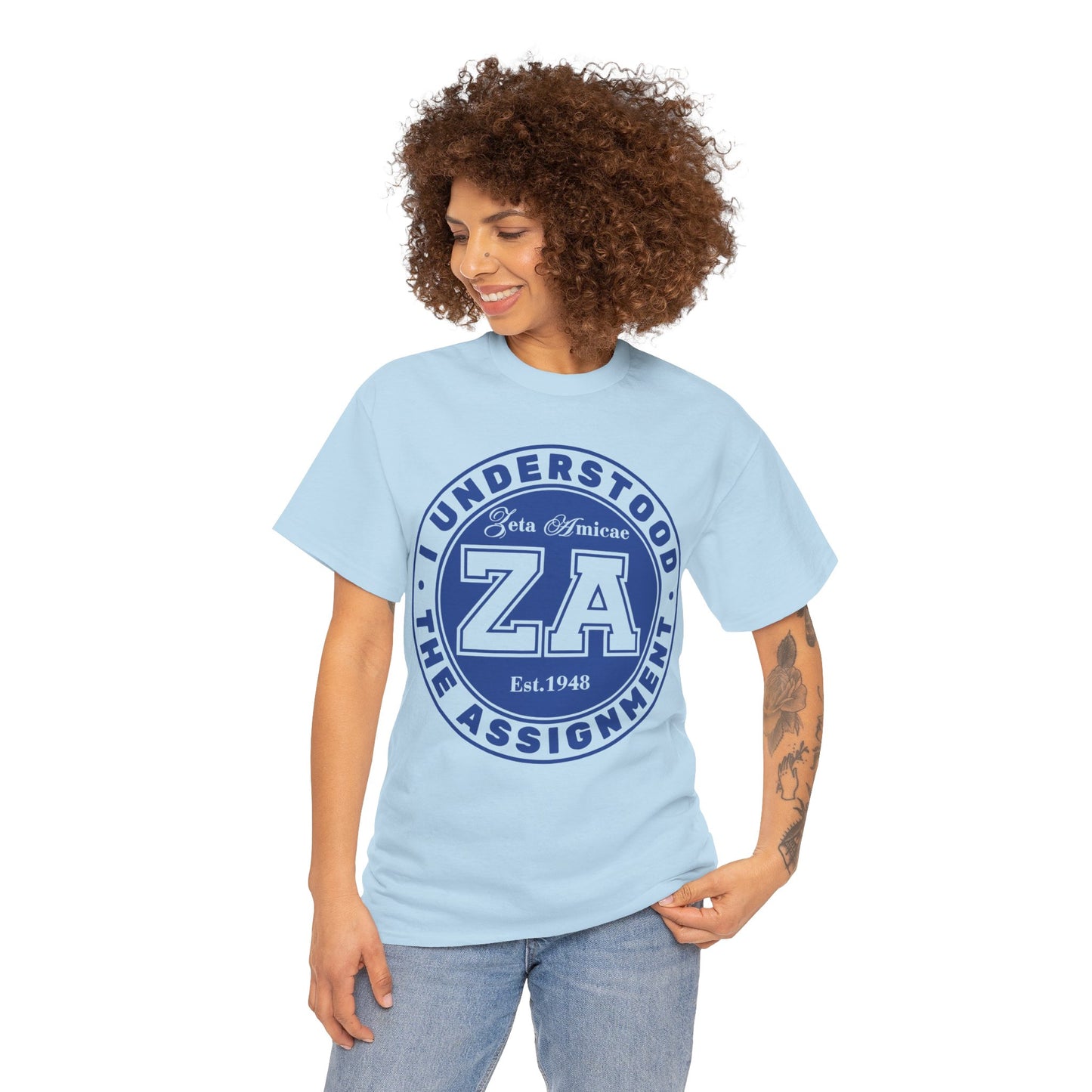 Zeta Amicae "I Understood the Assignment" T-Shirt