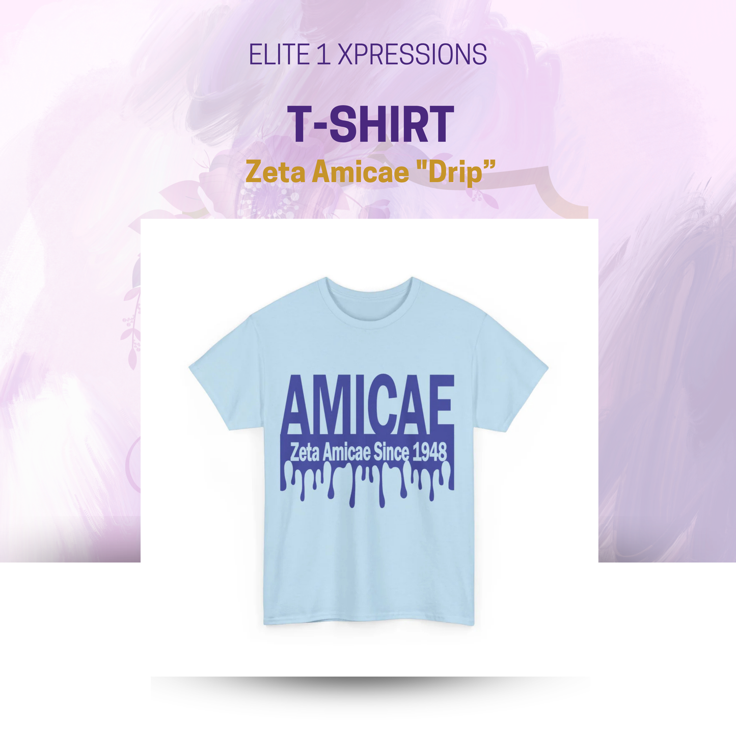 Zeta Amicae "Drip" T-Shirt