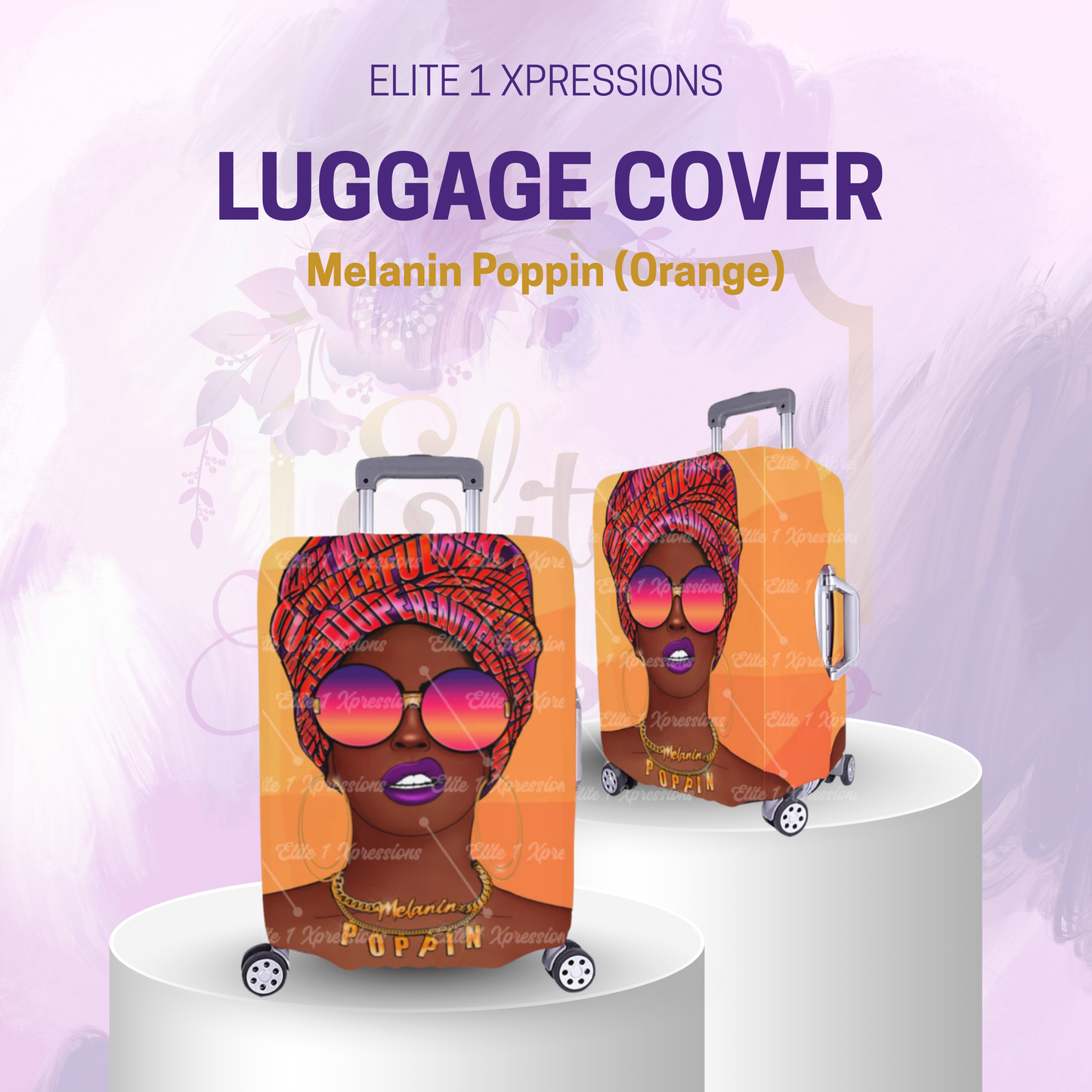 Melanin Poppin (Orange) Cover