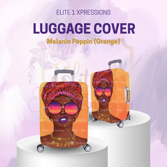 Melanin Poppin (Orange) Cover