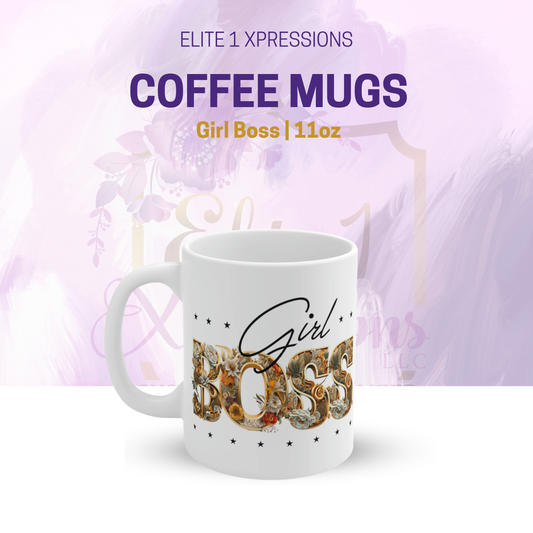 Girl Boss Ceramic Mug