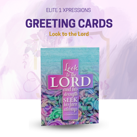 Look to the Lord Greeting cards (8 pcs)